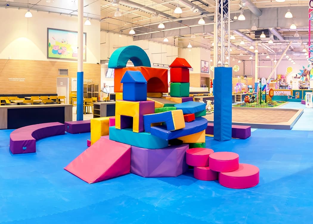 Attraction Sestava z měkkých bloků